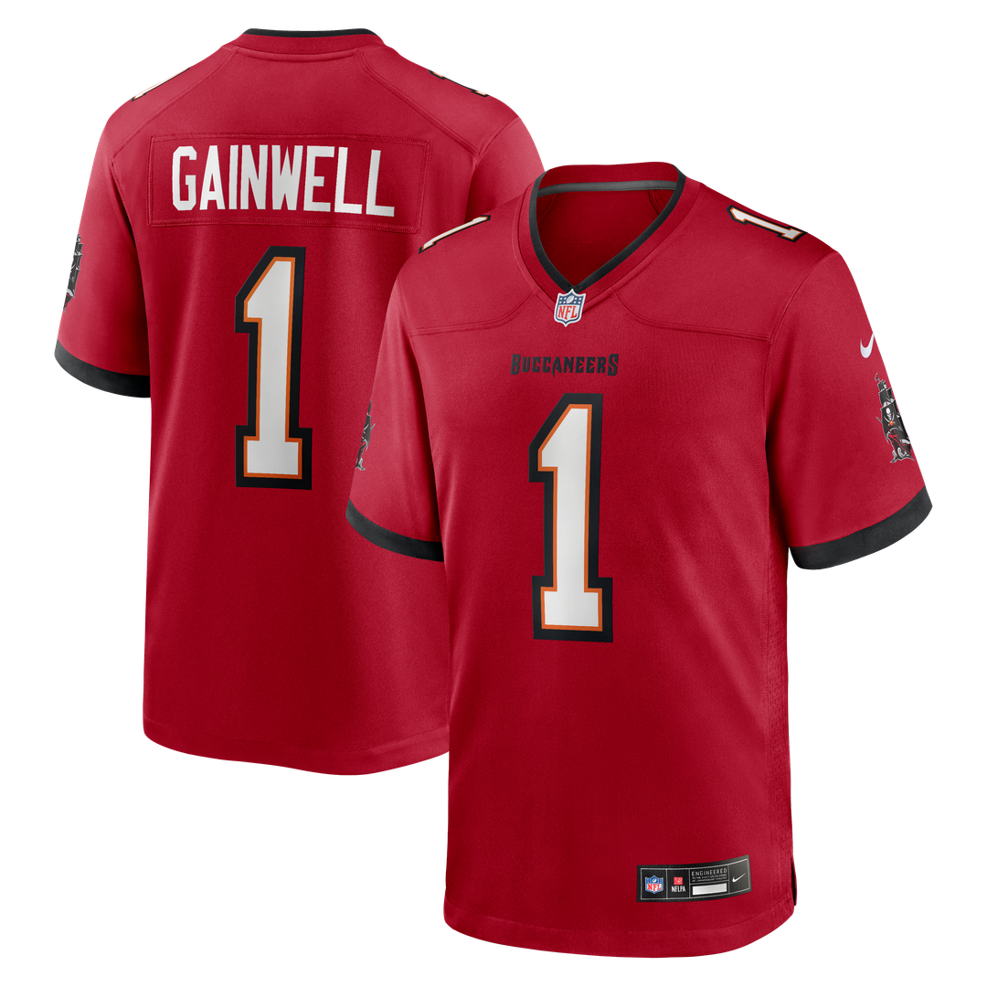 Tampa Bay Buccaneers Kenneth Gainwell Nike Red Team Game Jersey
