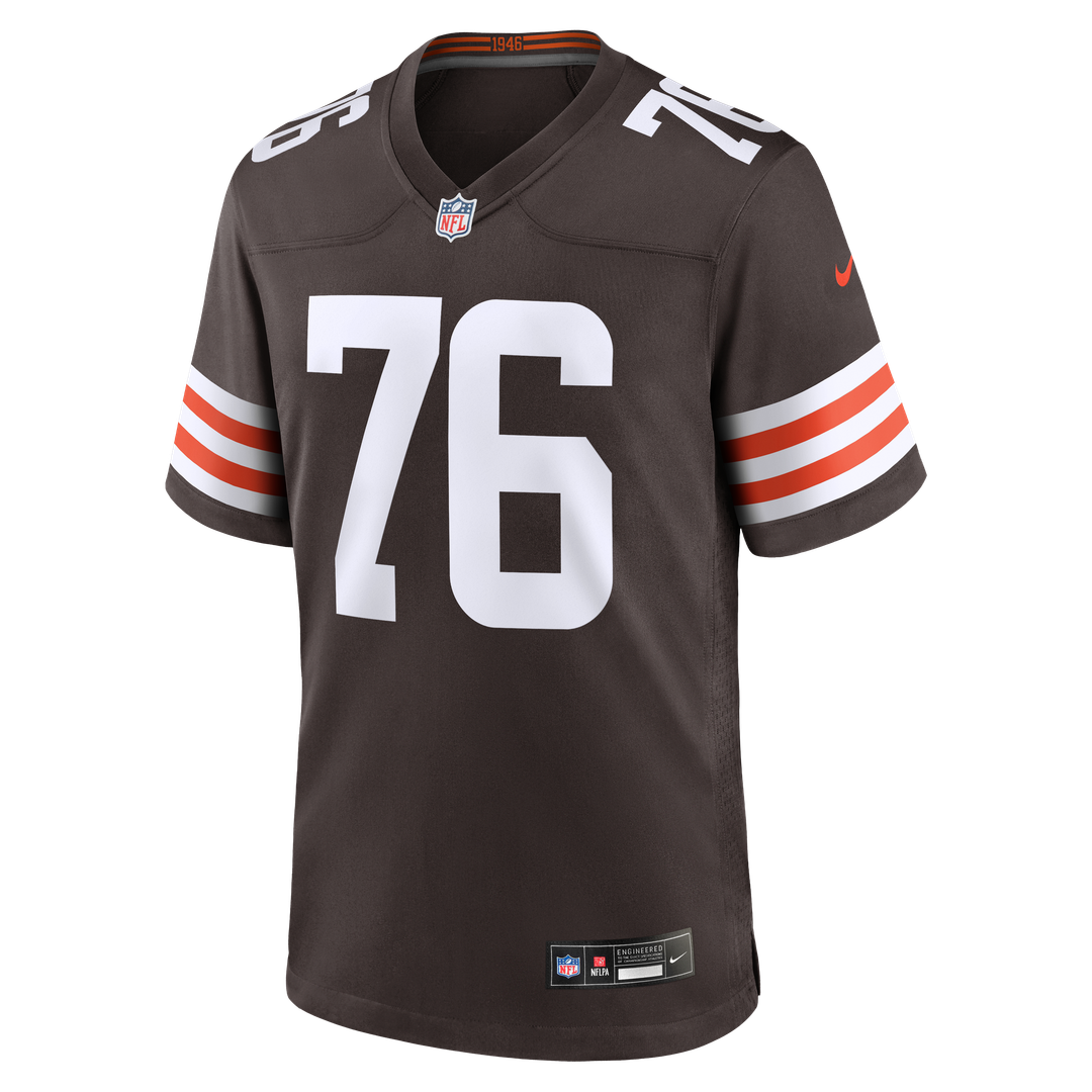 Cleveland Browns Lou Groza Nike Brown Game Retired Player Jersey