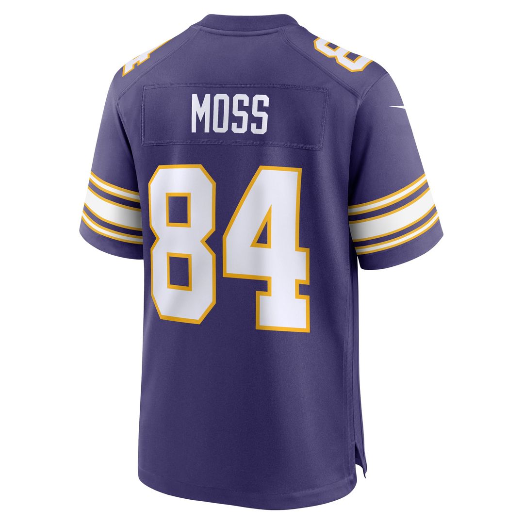 Minnesota Vikings Randy Moss Nike White Alternate Retired Player Game Jersey