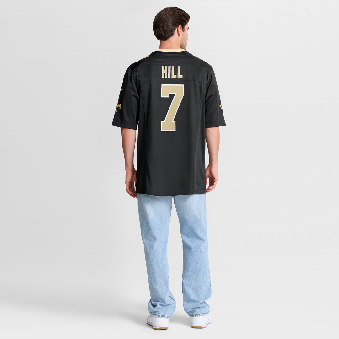 New Orleans Saints Taysom Hill Nike Gold Gameday Golds Alternate Game Player Jersey