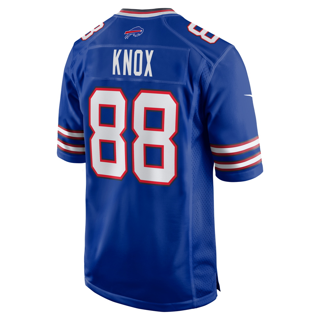 Buffalo Bills Dawson Knox Nike Gray Nickel City Game Jersey