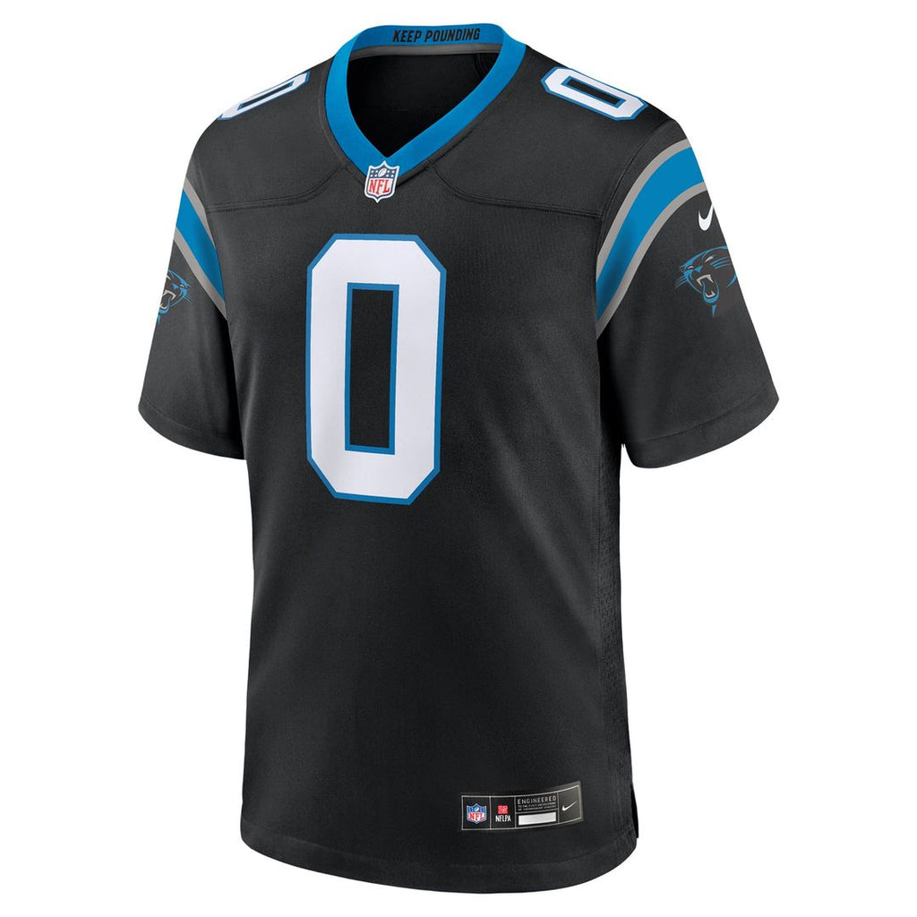 Carolina Panthers Ja'Tavion Sanders Nike Black Game Jersey