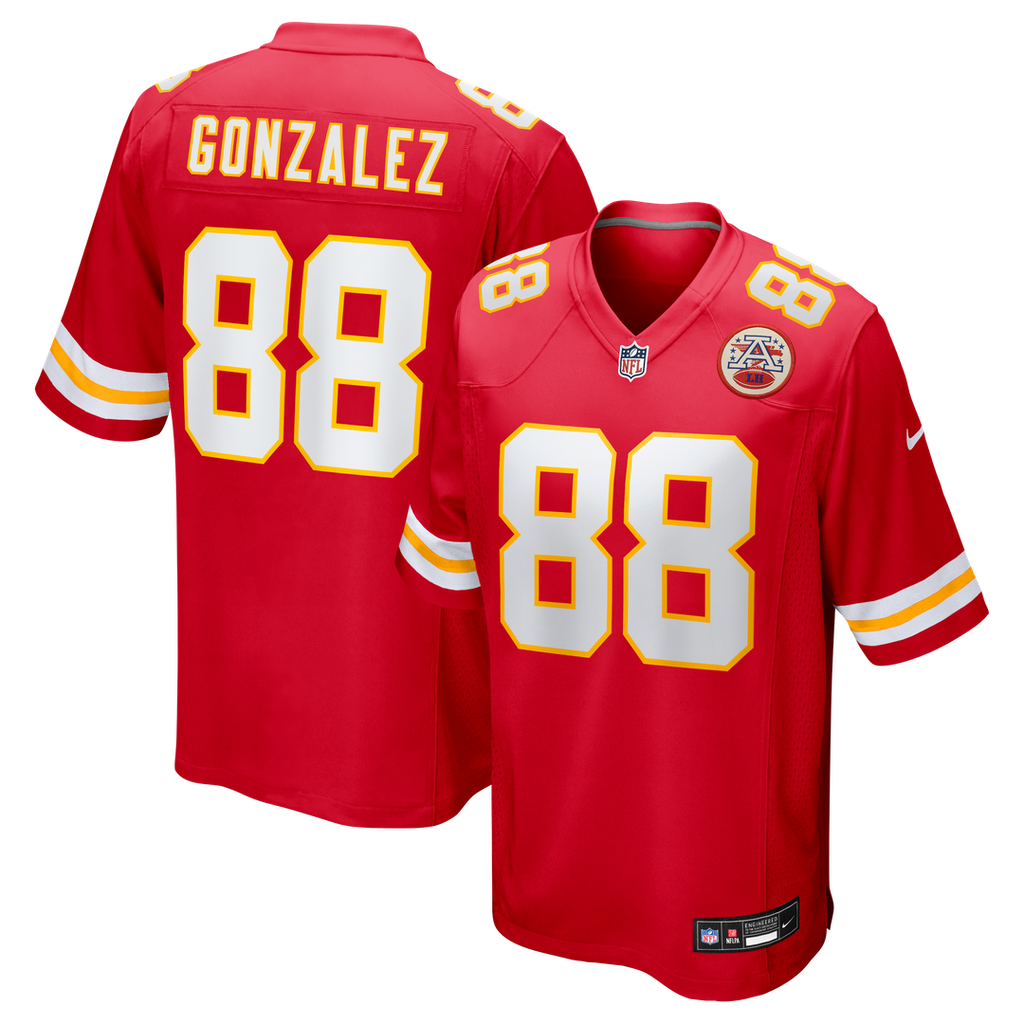 Kansas City Chiefs Tony Gonzalez Nike Red Game Retired Player Jersey