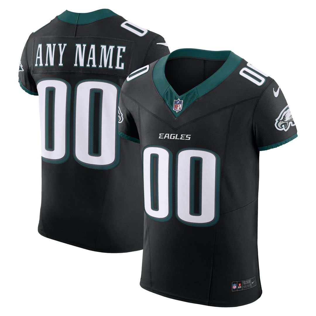 Philadelphia Eagles Nike Kelly Green 2nd Alternate Vapor F.U.S.E. Elite Custom Jersey