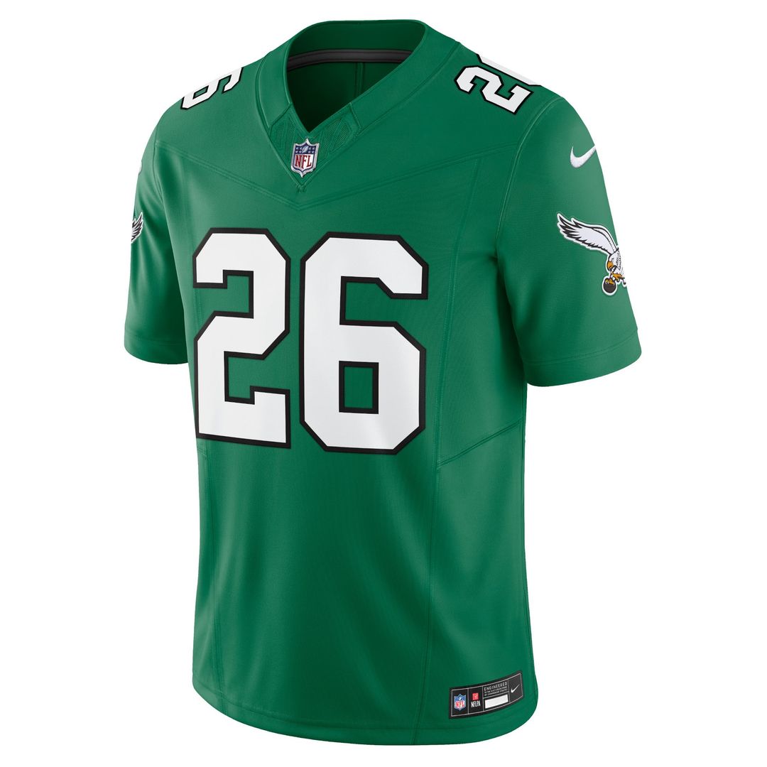Philadelphia Eagles Saquon Barkley Nike Midnight Green Vapor F.U.S.E. Limited Jersey