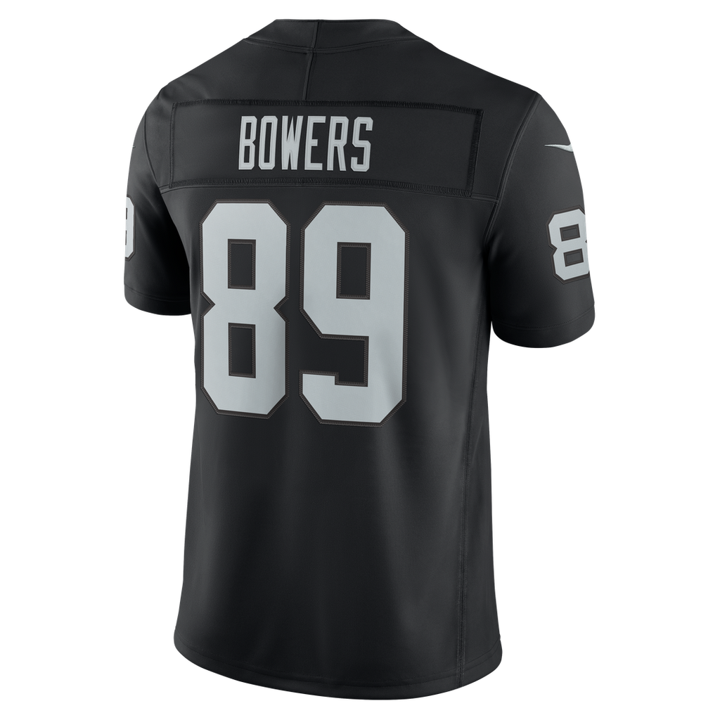 Las Vegas Raiders Brock Bowers Nike White Vapor F.U.S.E. Stitched Limited Jersey