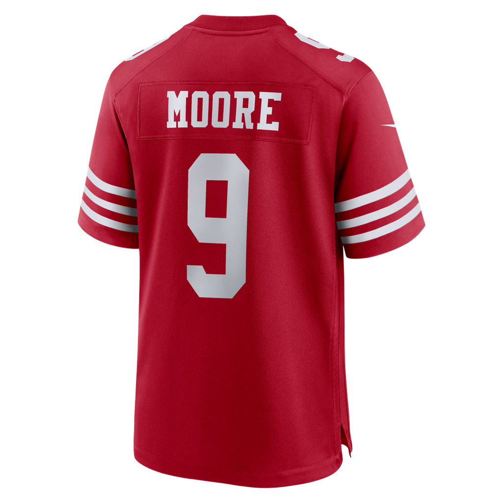 San Francisco 49ers Skyy Moore Nike Scarlet Team Game Jersey
