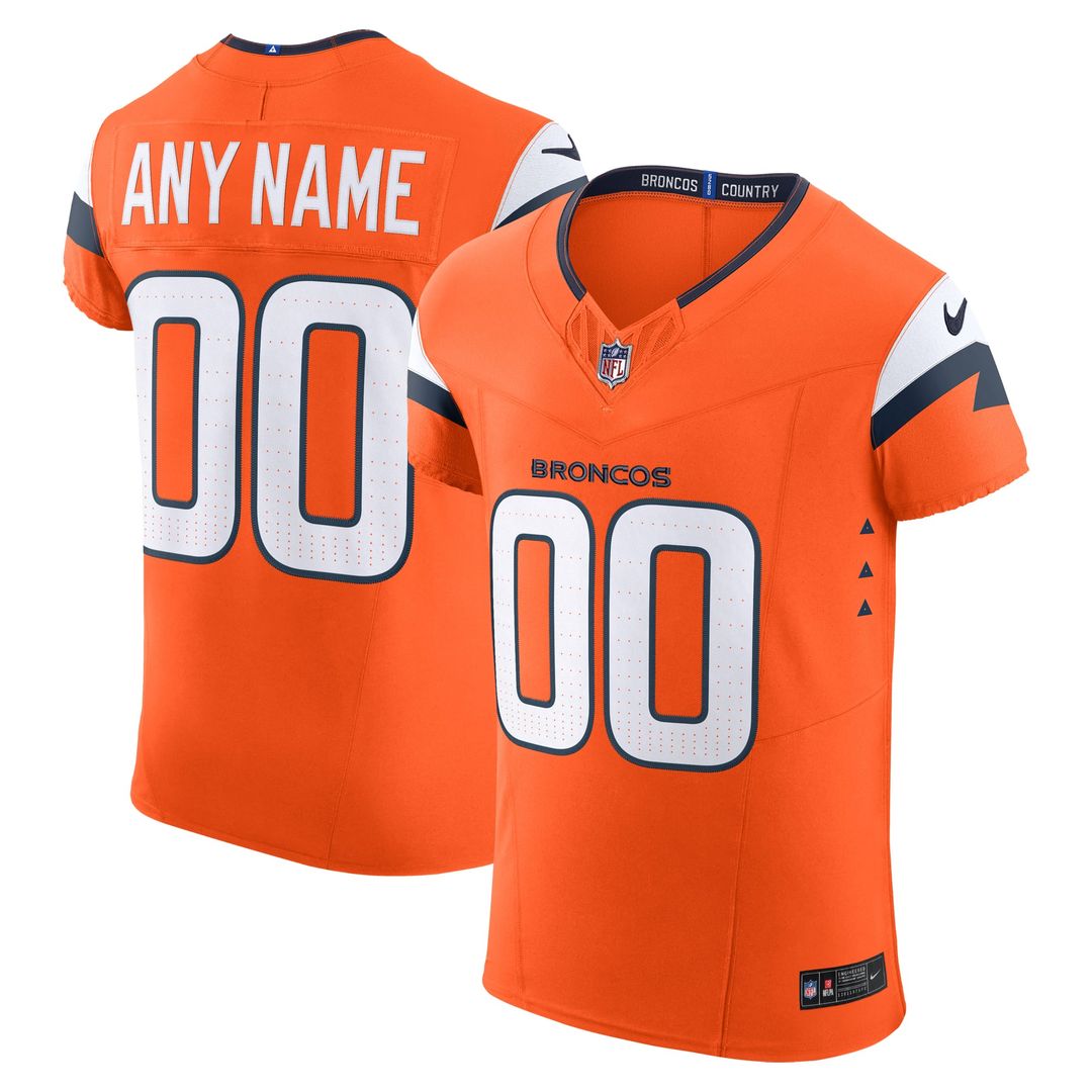 Denver Broncos Nike Navy Alternate Vapor F.U.S.E. Elite Custom Jersey