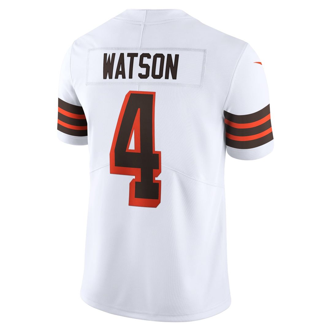 Cleveland Browns Deshaun Watson Nike Brown Vapor Limited Jersey