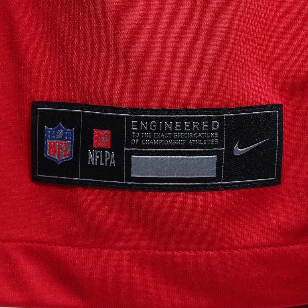 San Francisco 49ers George Kittle Nike Scarlet Team Game Jersey