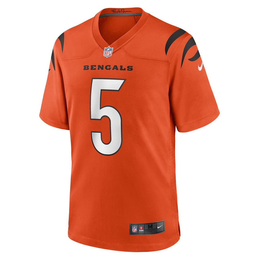 Cincinnati Bengals Tee Higgins Nike White Game Jersey