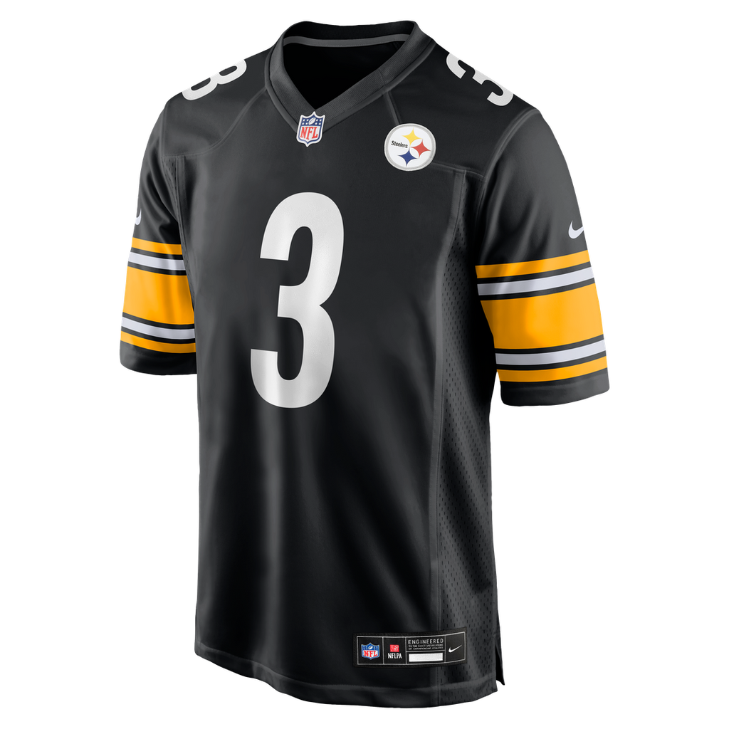 Pittsburgh Steelers Jaquan Brisker Nike Black Team Game Jersey