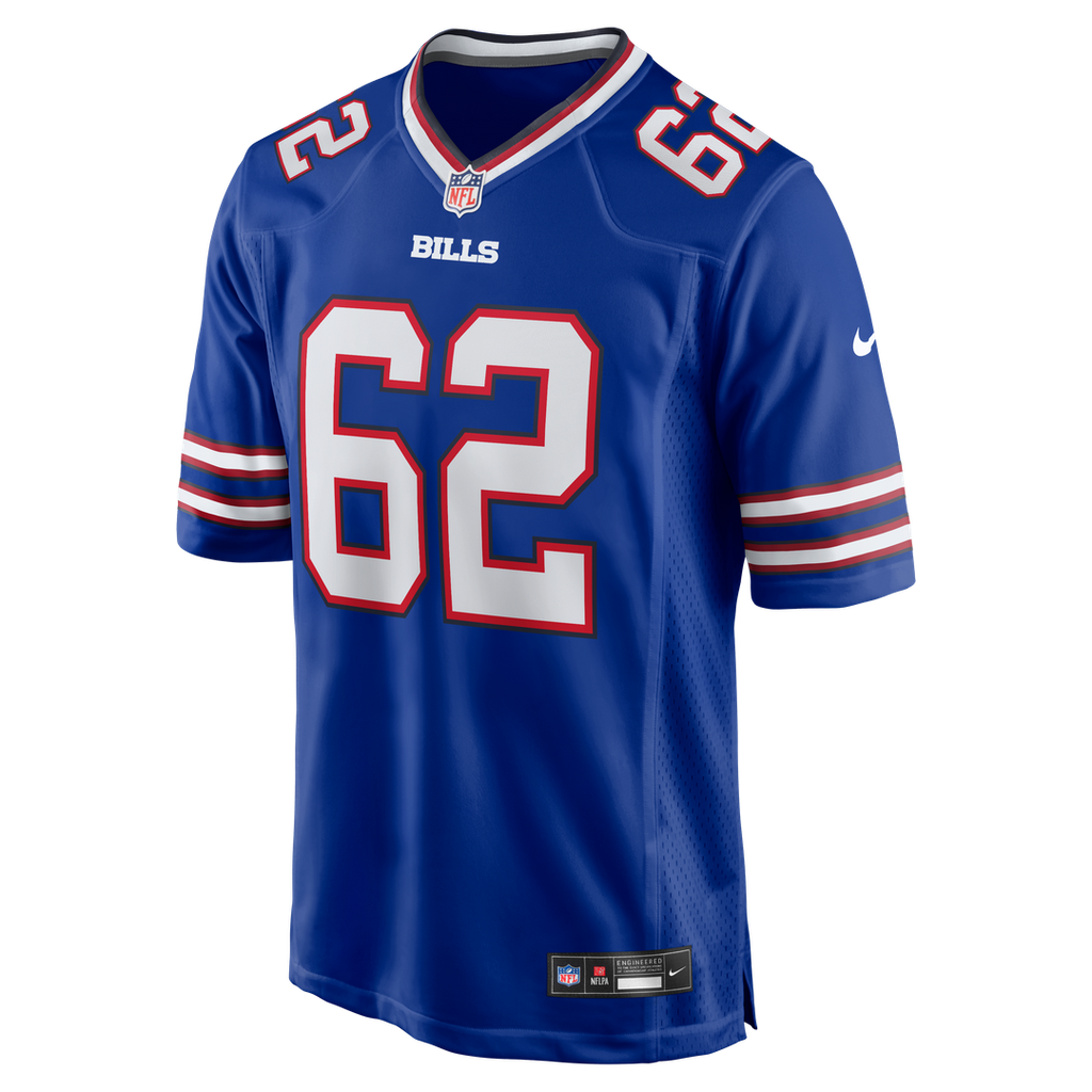 Buffalo Bills Sedrick Van Pran-Granger Nike Royal Game Jersey