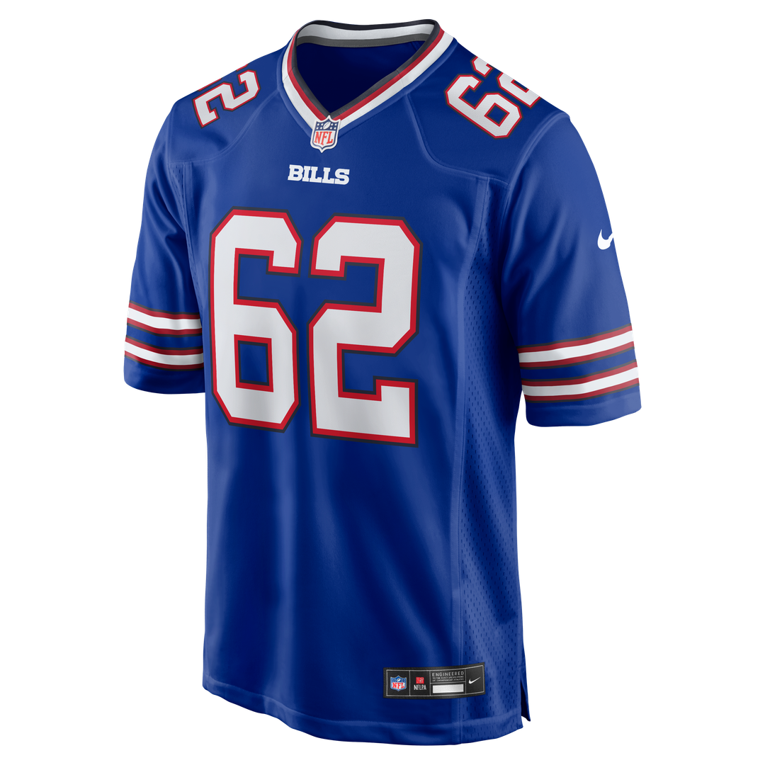 Buffalo Bills Sedrick Van Pran-Granger Nike Royal Game Jersey