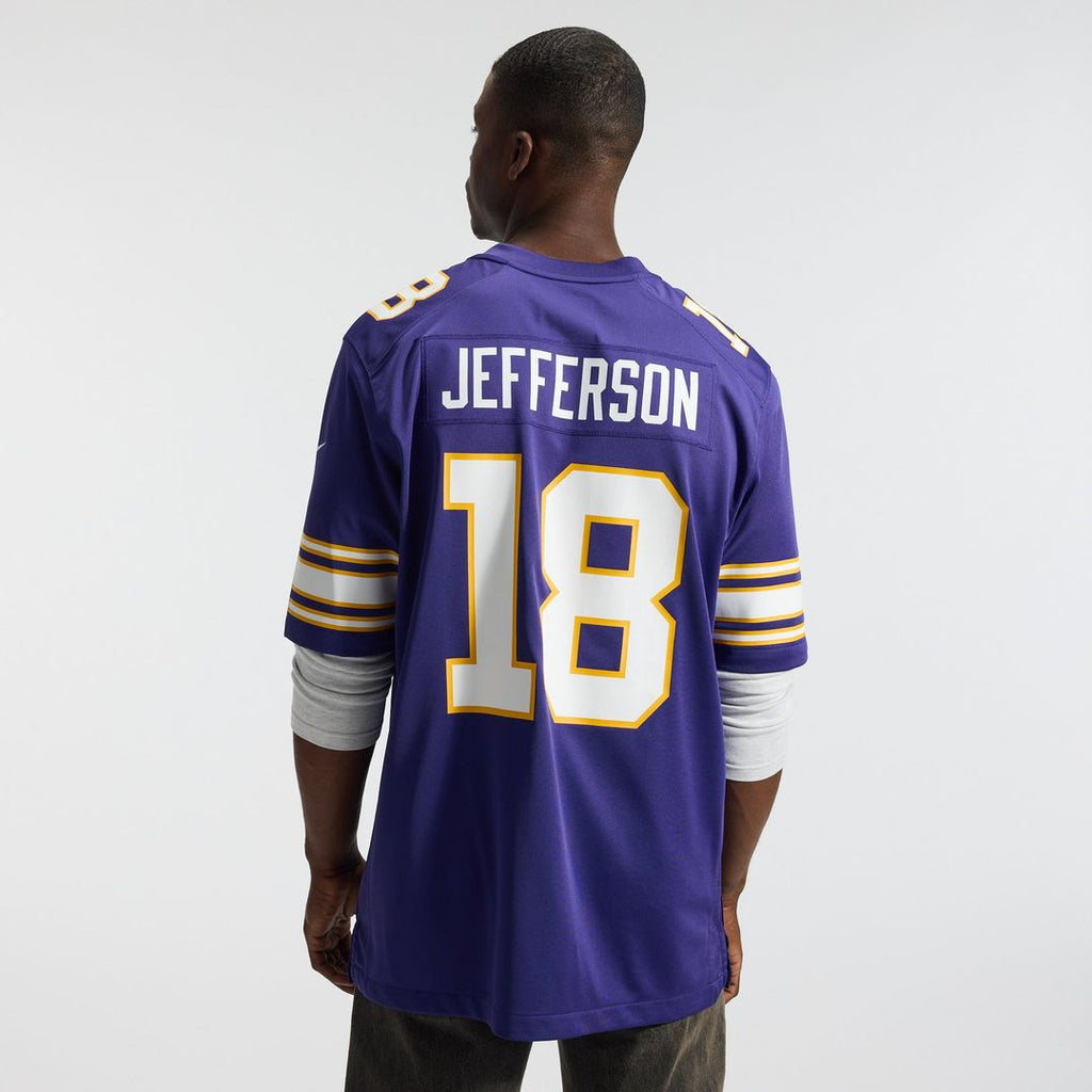 Minnesota Vikings Justin Jefferson Nike White Alternate Game Player Jersey