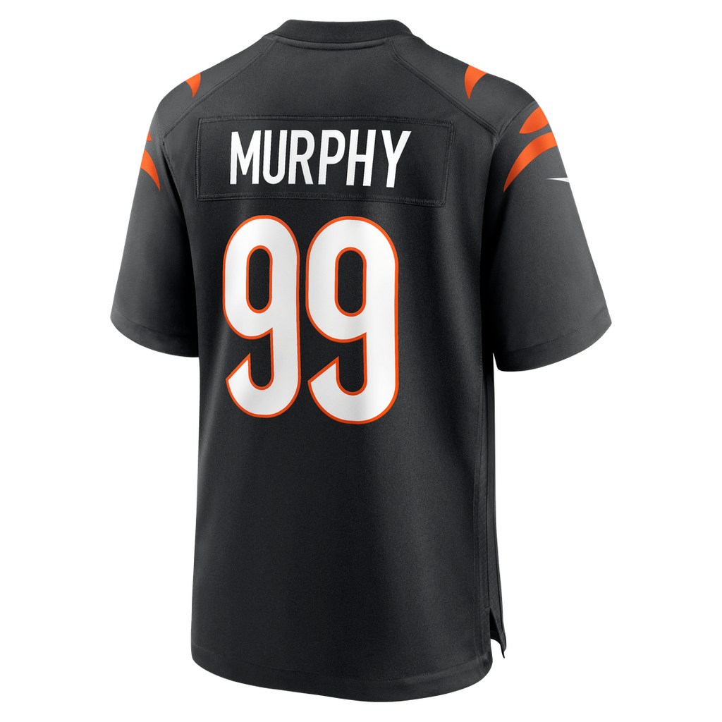 Cincinnati Bengals Myles Murphy Nike Black Game Jersey