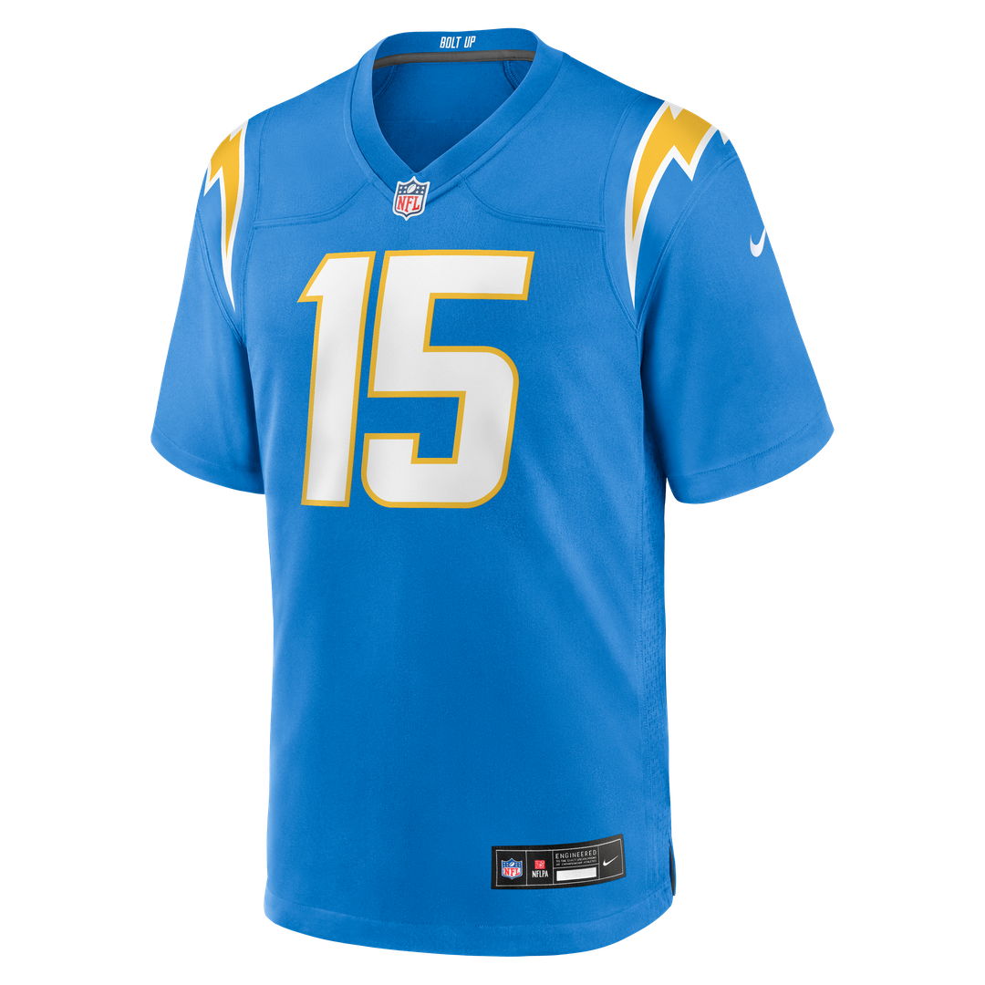Los Angeles Chargers Ladd McConkey Nike Powder Blue Player Game Jersey