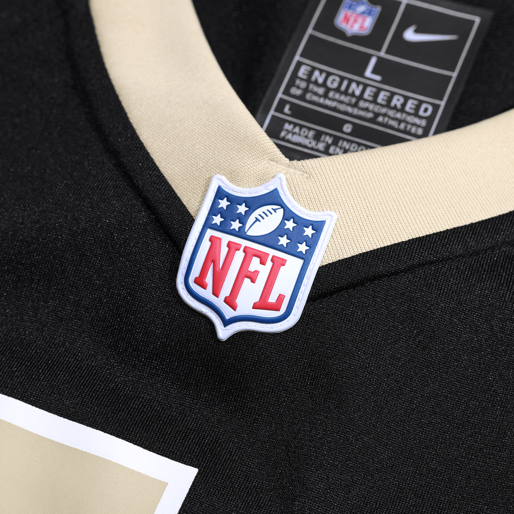 New Orleans Saints Kendre Miller Nike Black Team Game Jersey