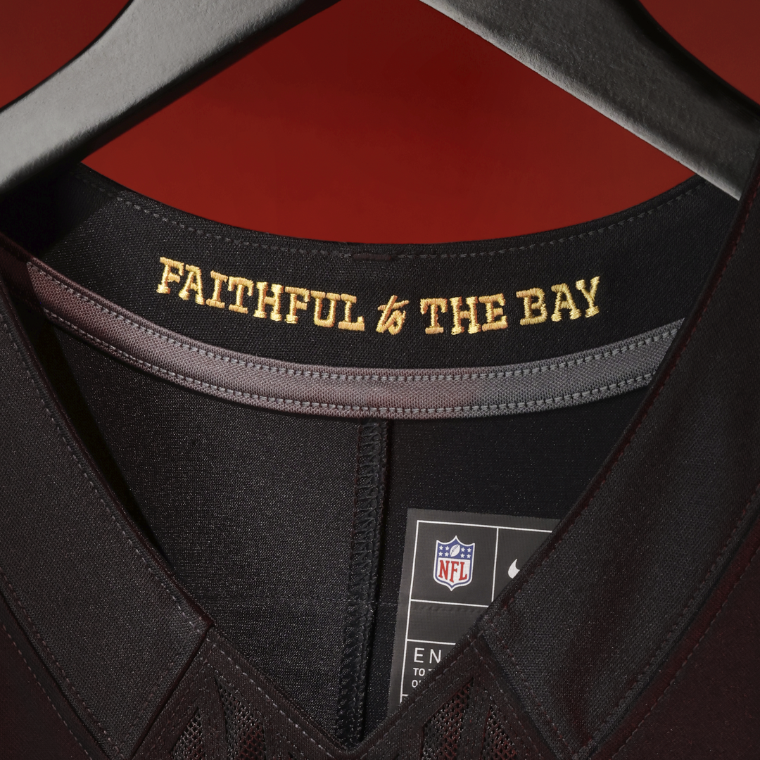 San Francisco 49ers Nick Bosa Nike Black Rivalries Collection Stitched Limited Jersey