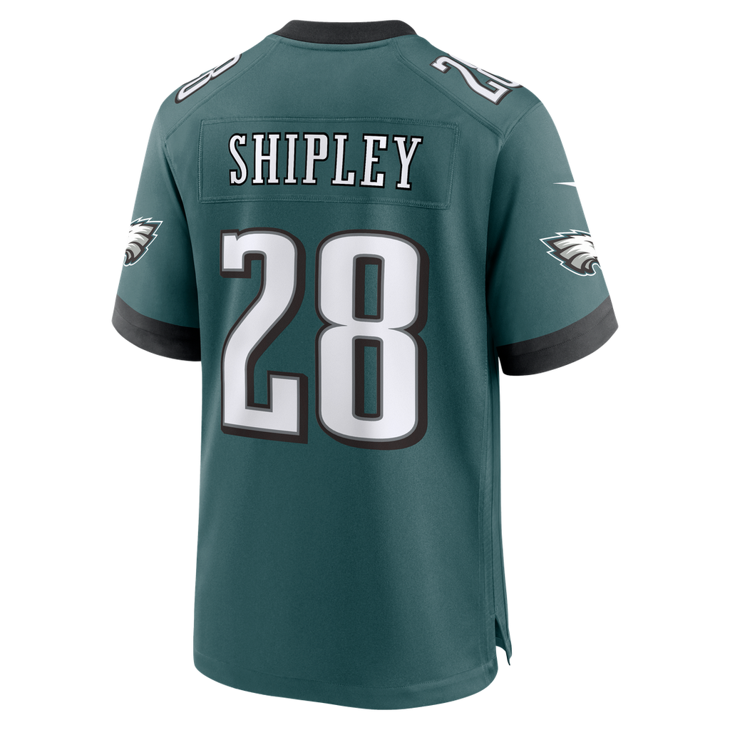 Philadelphia Eagles Will Shipley Nike Midnight Green Team Game Jersey