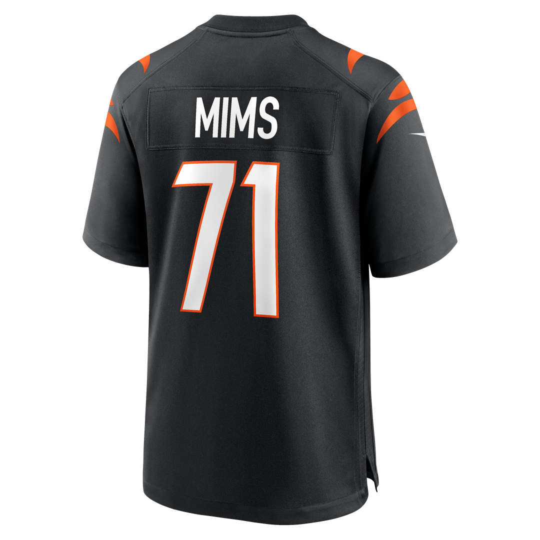 Cincinnati Bengals Amarius Mims Nike Black Player Game Jersey