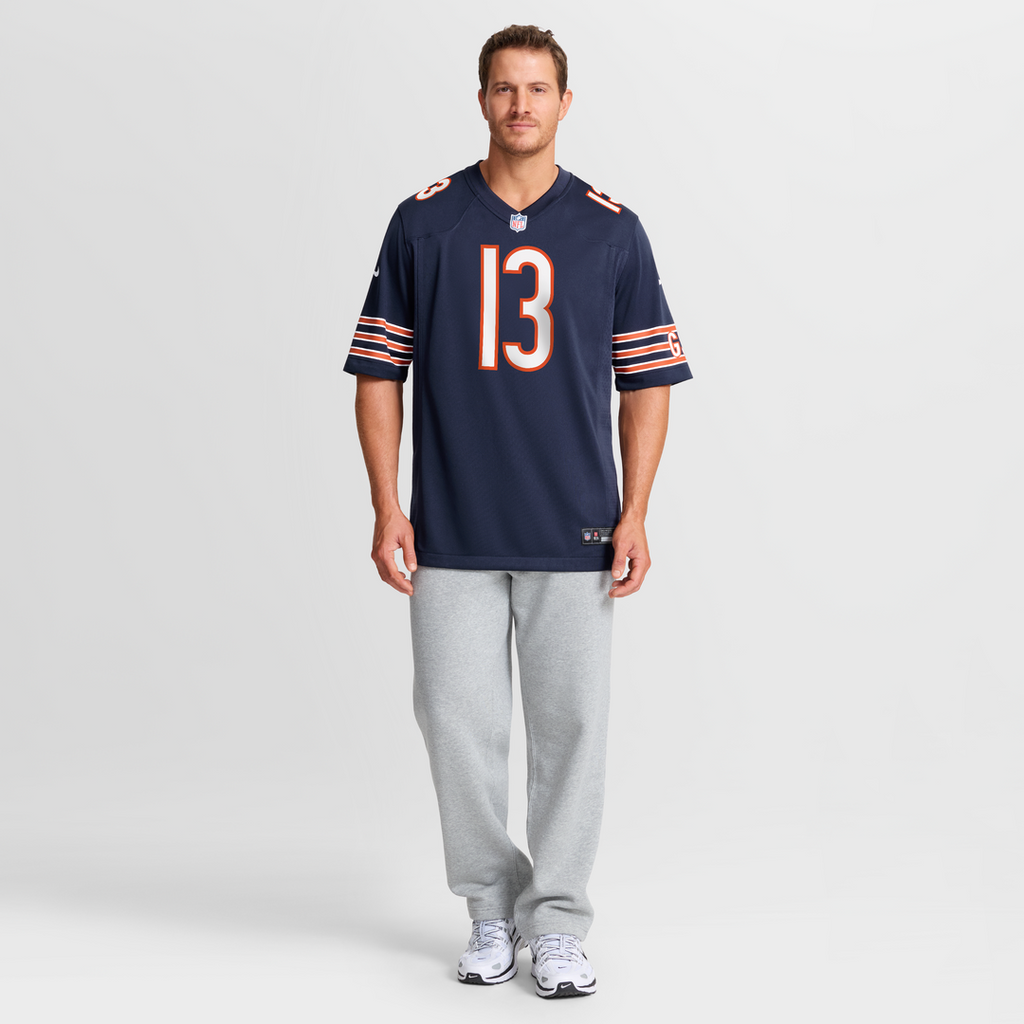 Chicago Bears Keenan Allen Nike Navy Team Game Jersey
