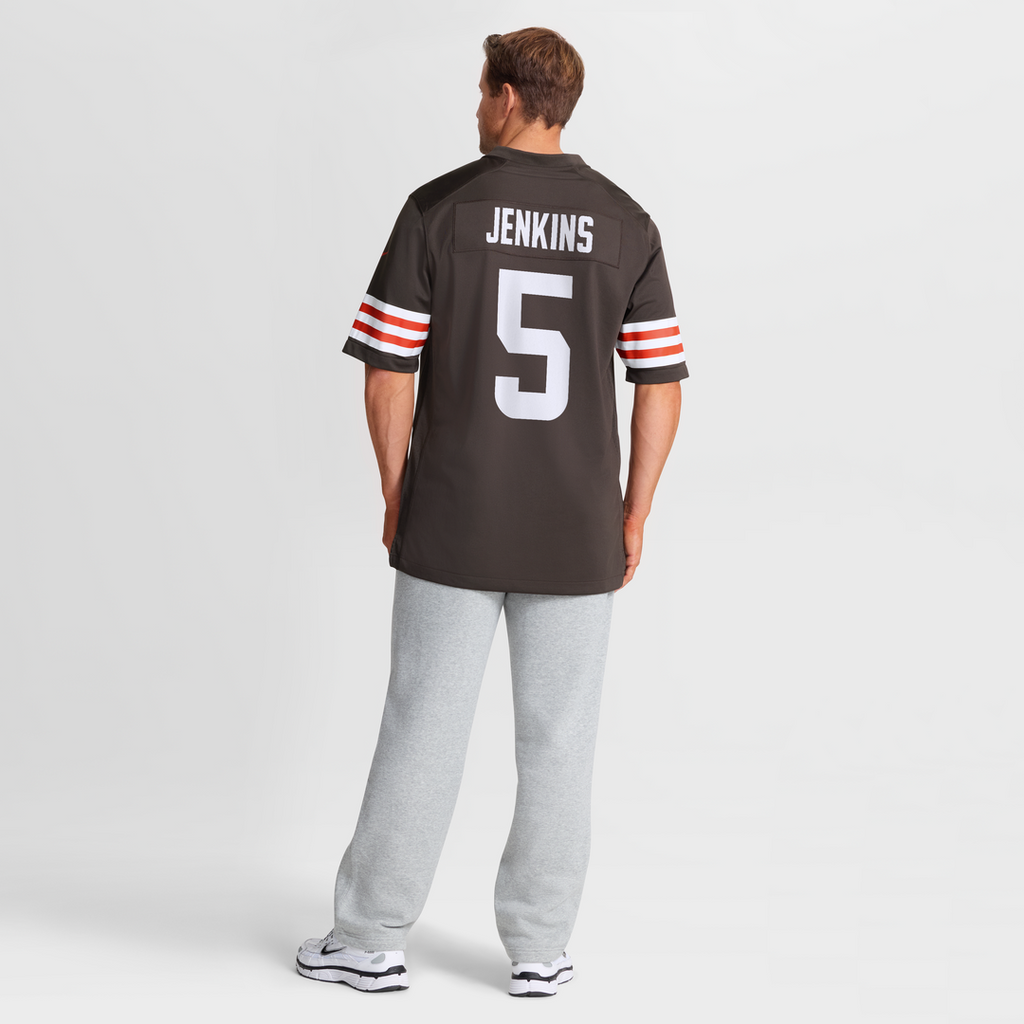 Cleveland Browns Rayshawn Jenkins Nike Brown Team Game Jersey