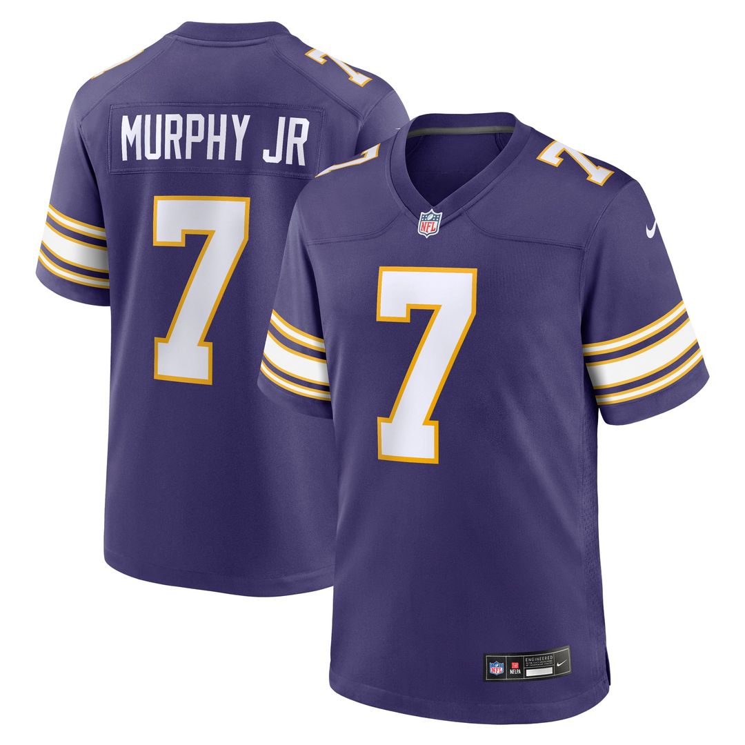 Minnesota Vikings Byron Murphy Jr. Nike Purple Alternate Game Jersey