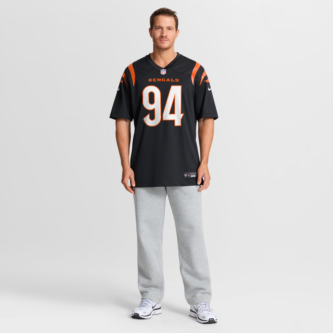 Cincinnati Bengals Sam Hubbard Nike Black Player Game Jersey