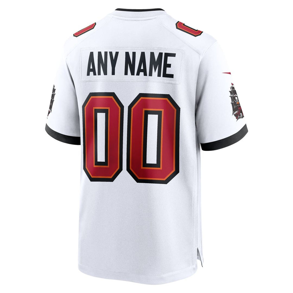 Tampa Bay Buccaneers Nike Pewter Alternate Custom Game Jersey