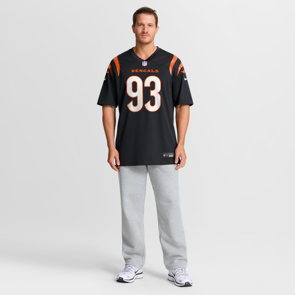 Cincinnati Bengals Jonathan Allen Nike Black Team Game Jersey