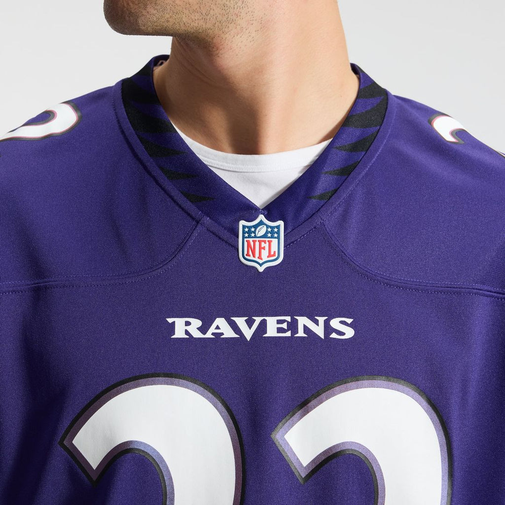 Baltimore Ravens Derrick Henry Nike Purple Team Game Jersey
