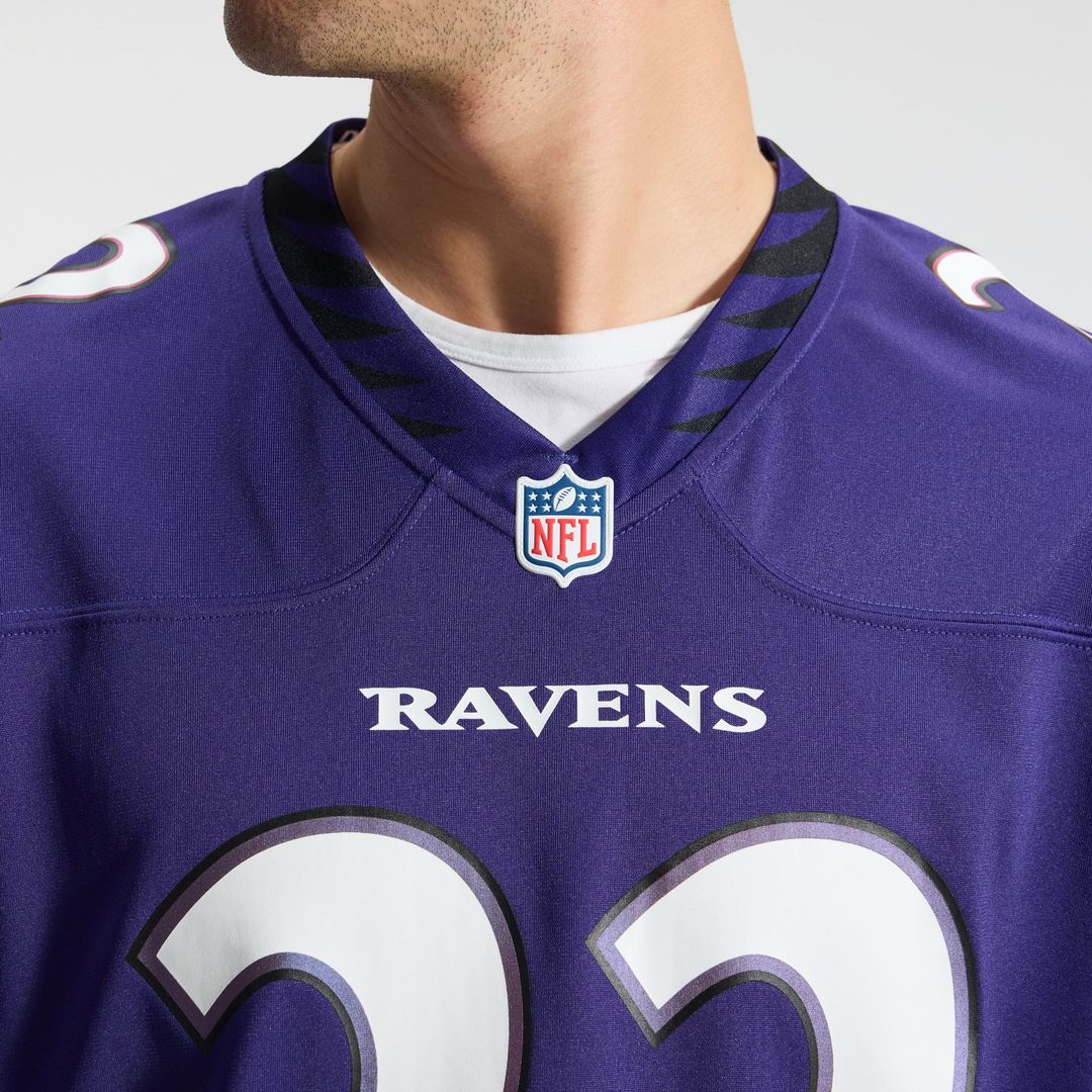 Baltimore Ravens Derrick Henry Nike Purple Team Game Jersey