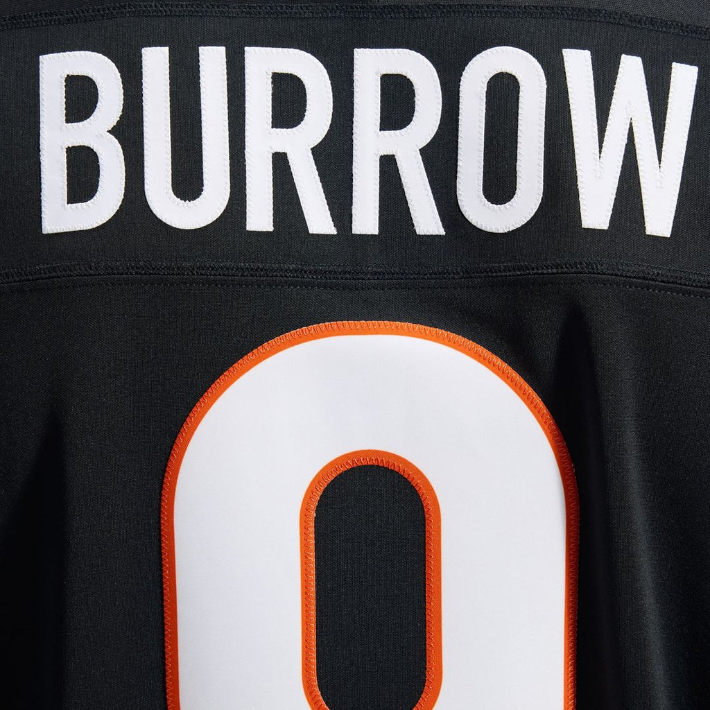 Cincinnati Bengals Joe Burrow Nike Black Team Vapor F.U.S.E. Stitched Limited Jersey