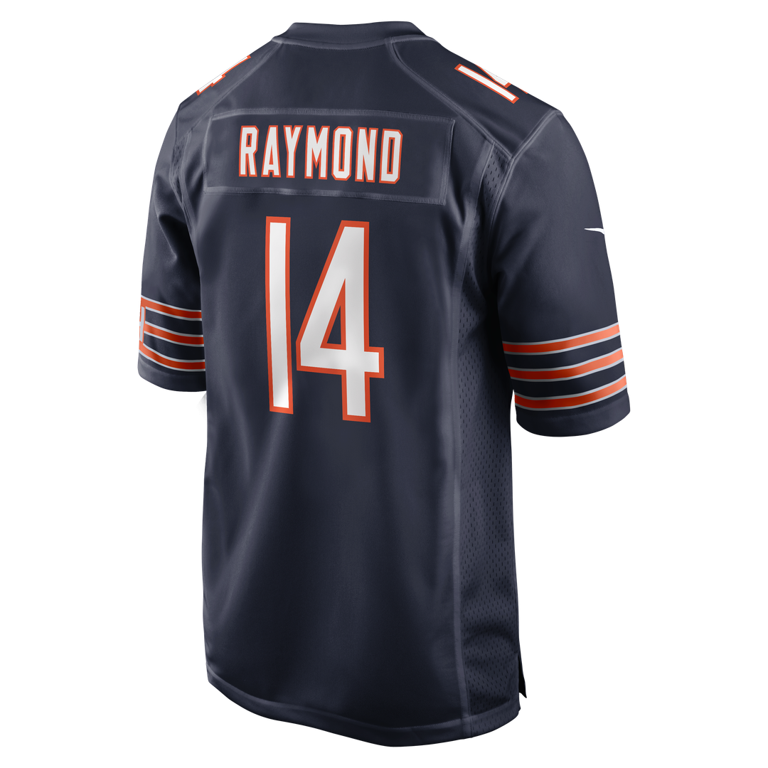 Chicago Bears Kalif Raymond Nike Navy Team Game Jersey