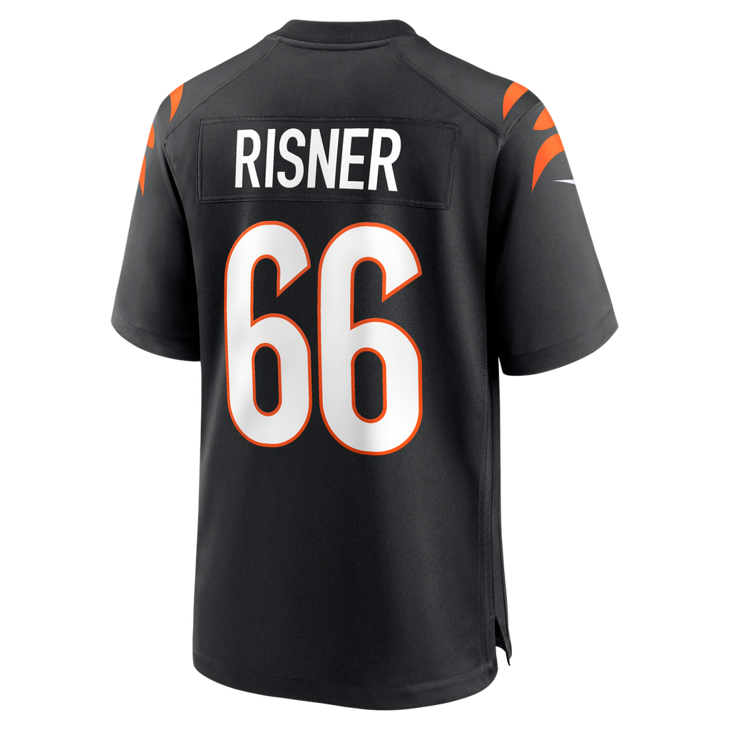 Cincinnati Bengals Dalton Risner Nike Black Team Game Jersey