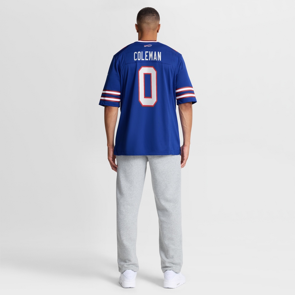 Buffalo Bills Keon Coleman Nike Gray Nickel City Game Jersey