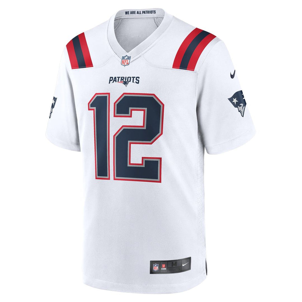 New England Patriots Nike Navy Game Retired Player Jersey