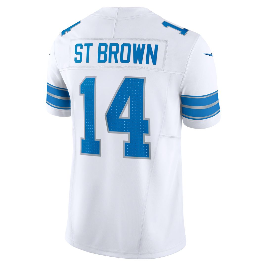 Detroit Lions Amon-Ra St. Brown Nike Black 2nd Alternate Vapor F.U.S.E. Limited Jersey