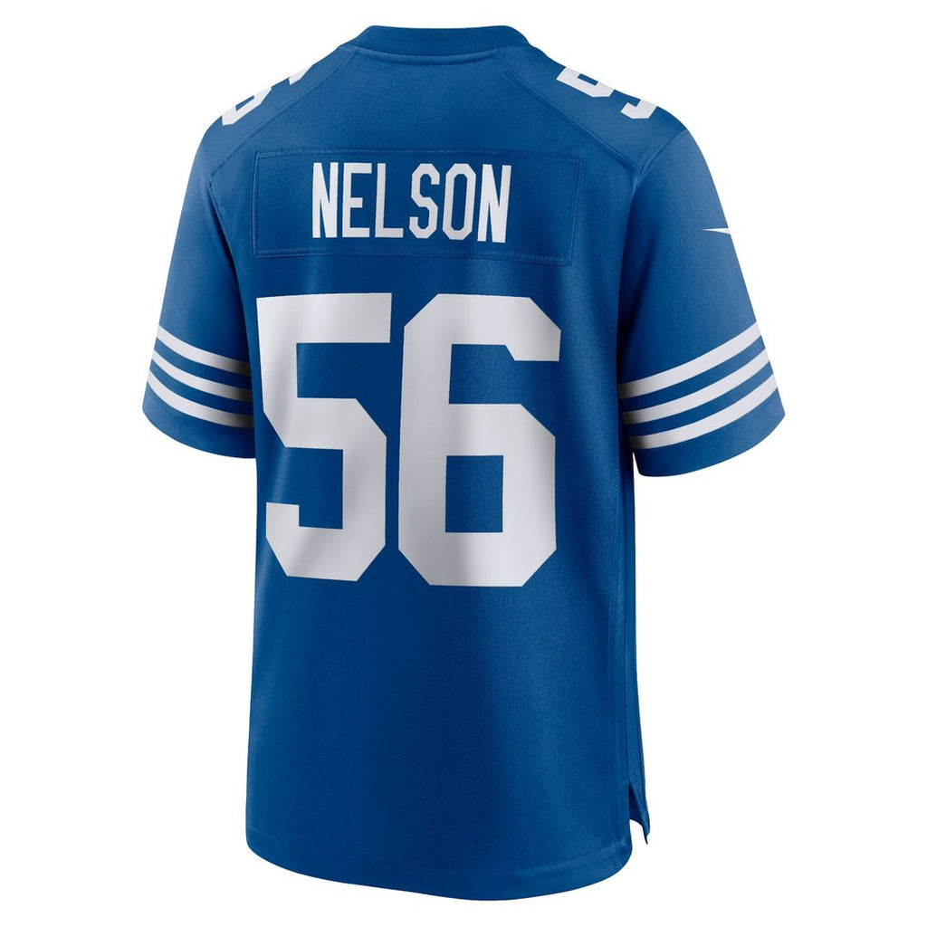 Indianapolis Colts Quenton Nelson Nike White Game Player Jersey