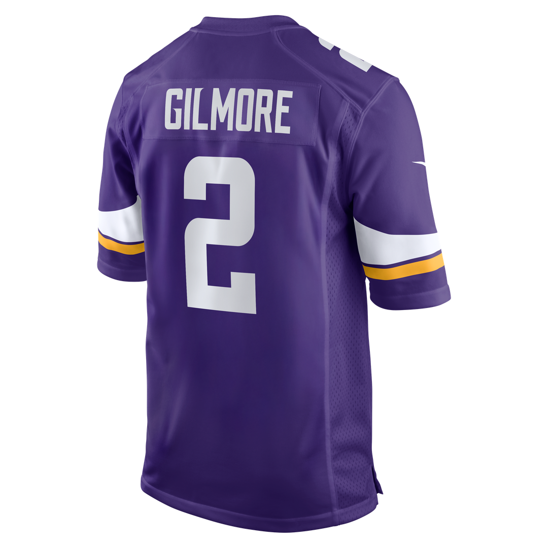 Minnesota Vikings Stephon Gilmore Nike Purple Game Jersey