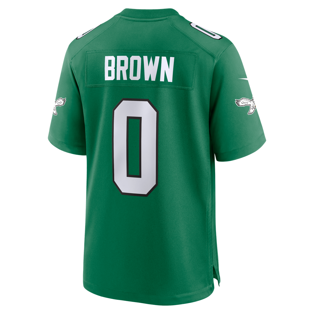 Philadelphia Eagles Marquise Brown Nike Kelly Green Alternate 2 Game Jersey