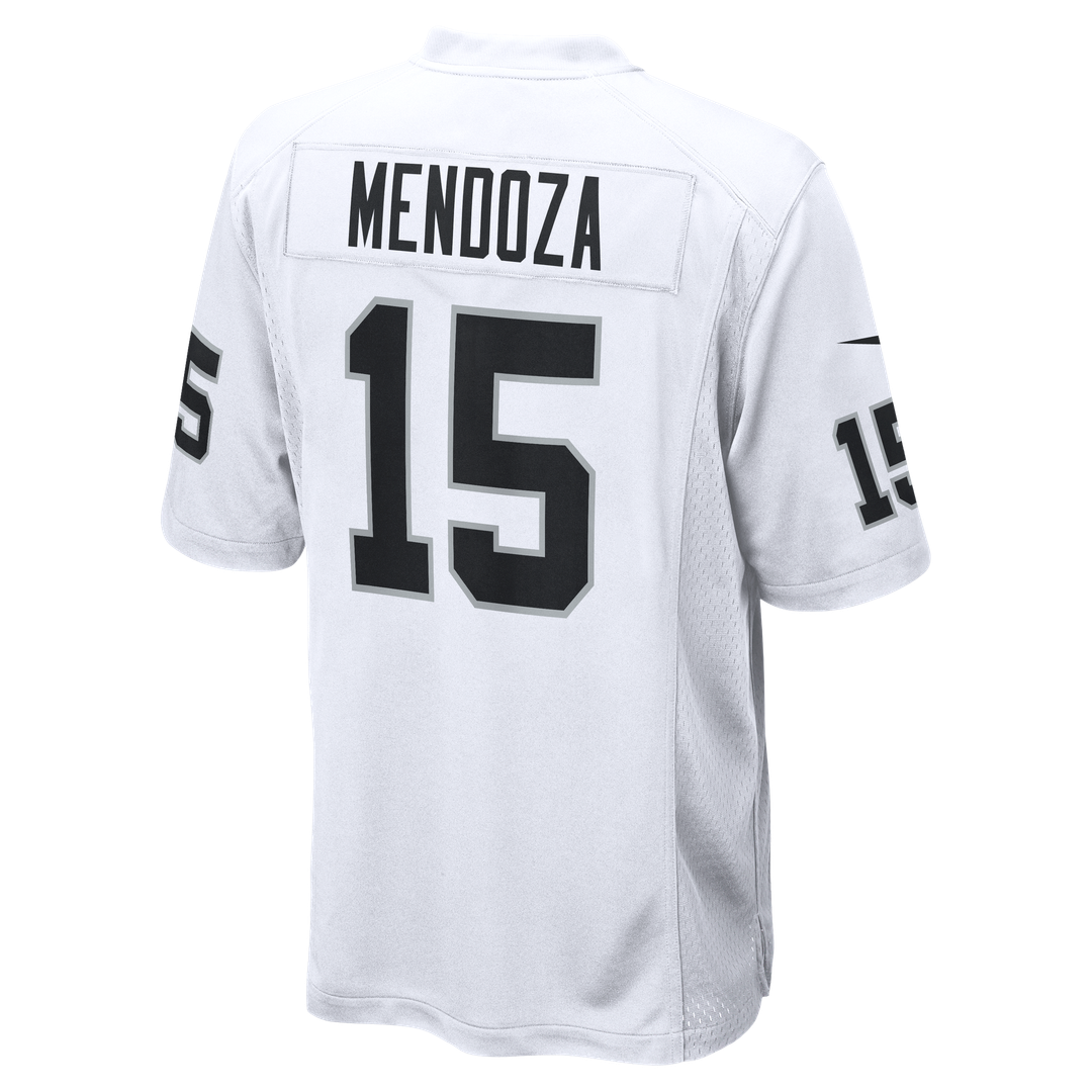 Las Vegas Raiders Fernando Mendoza Nike White Game Player Jersey