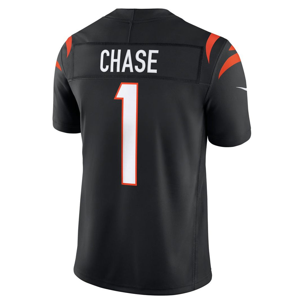 Cincinnati Bengals Ja'Marr Chase Nike White Vapor F.U.S.E. Stitched Limited Jersey