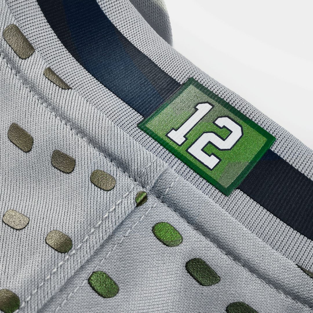 Seattle Seahawks Jaxon Smith-Njigba Nike Gray Rivalries Collection Game Jersey