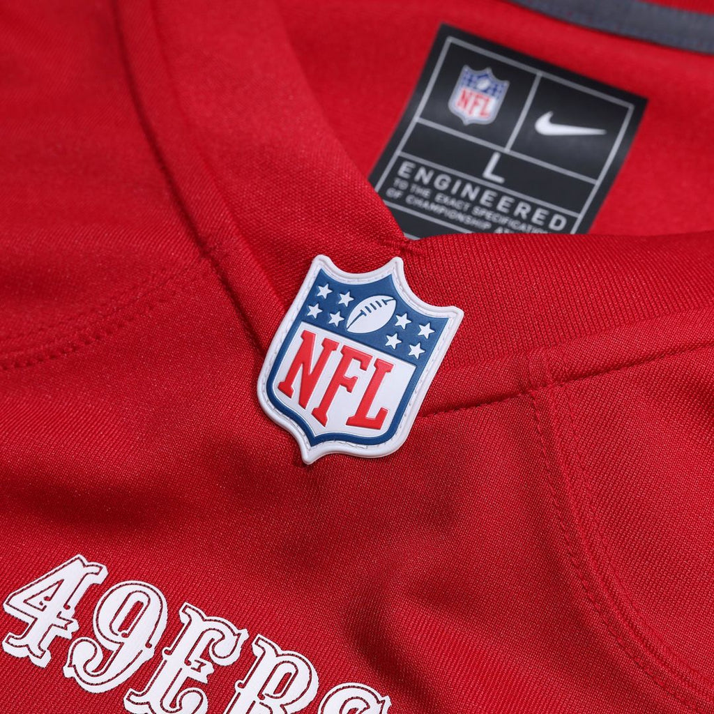 San Francisco 49ers Darrell Luter Jr. Nike Scarlet Game Jersey