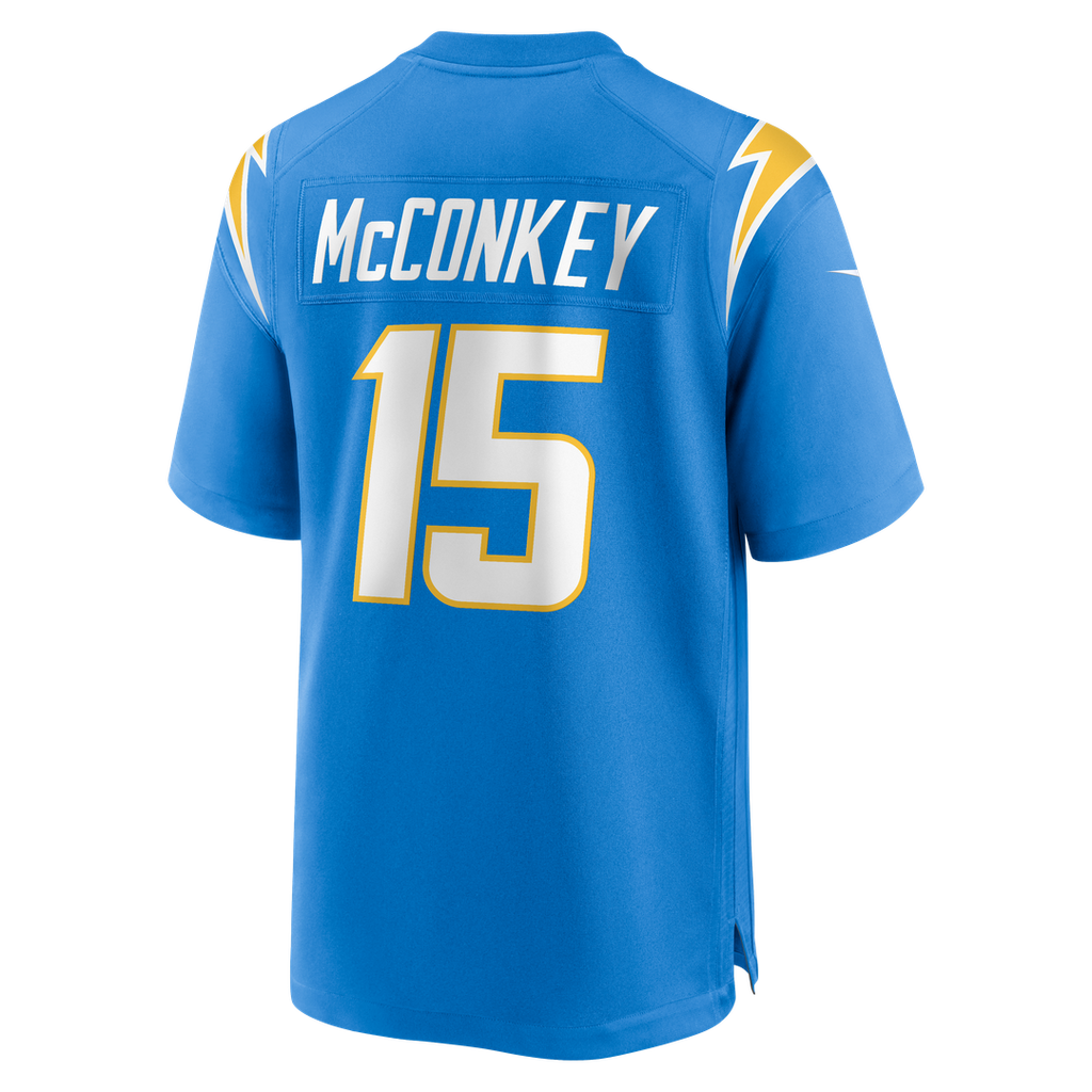 Los Angeles Chargers Ladd McConkey Nike Powder Blue Player Game Jersey
