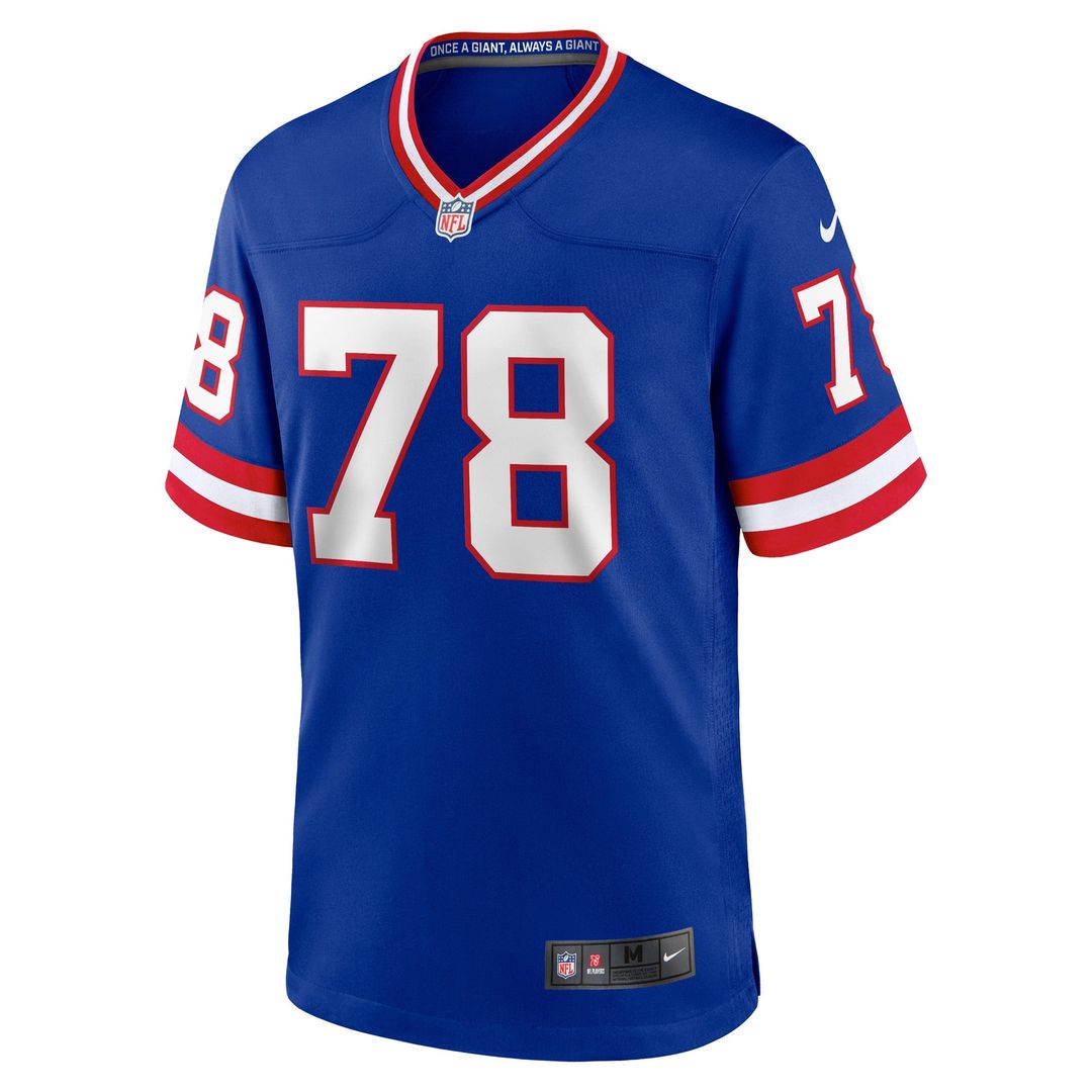 New York Giants Andrew Thomas Nike Royal Alternate Game Jersey
