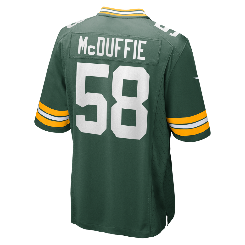 Green Bay Packers Isaiah McDuffie Nike Green Game Jersey