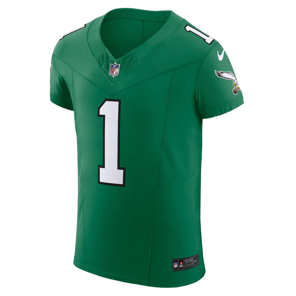 Philadelphia Eagles Jalen Hurts Nike Midnight Green Team Vapor F.U.S.E. Elite Jersey